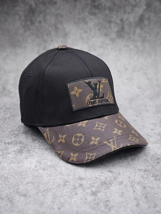 Louis Vuitton Monogram Cap – Black & Brown Edition